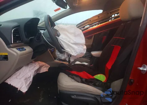 2018 Hyundai Elantra Sel из США, поврежденный, VIN 5NPD84LF9JH396726